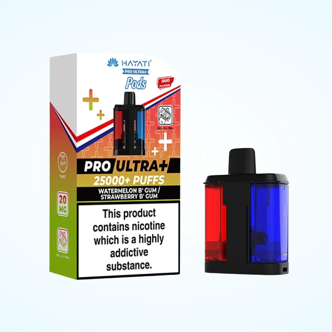 Hayati Pro Ultra Plus 25K Prefilled Refill Pods