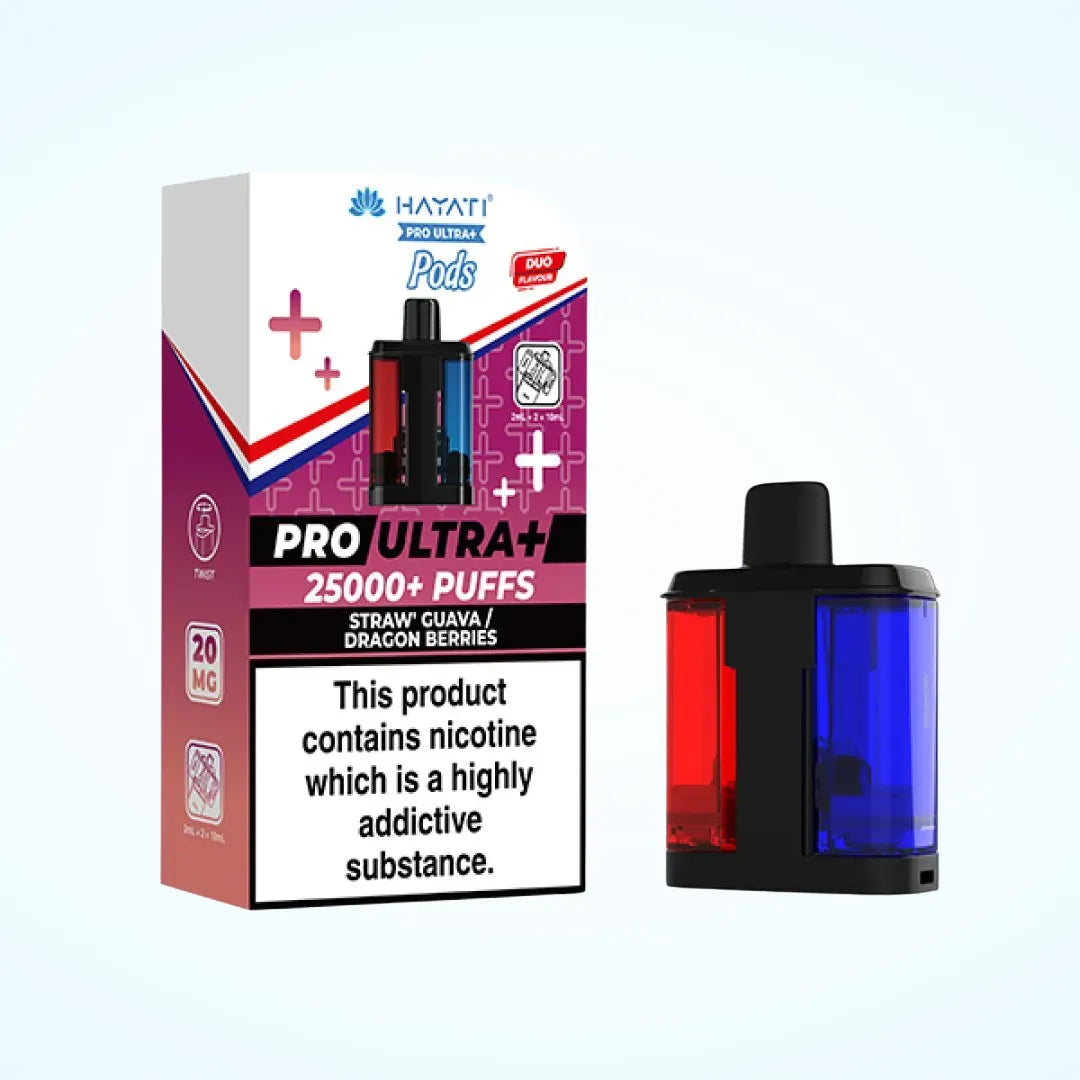 Hayati Pro Ultra Plus 25K Prefilled Refill Pods