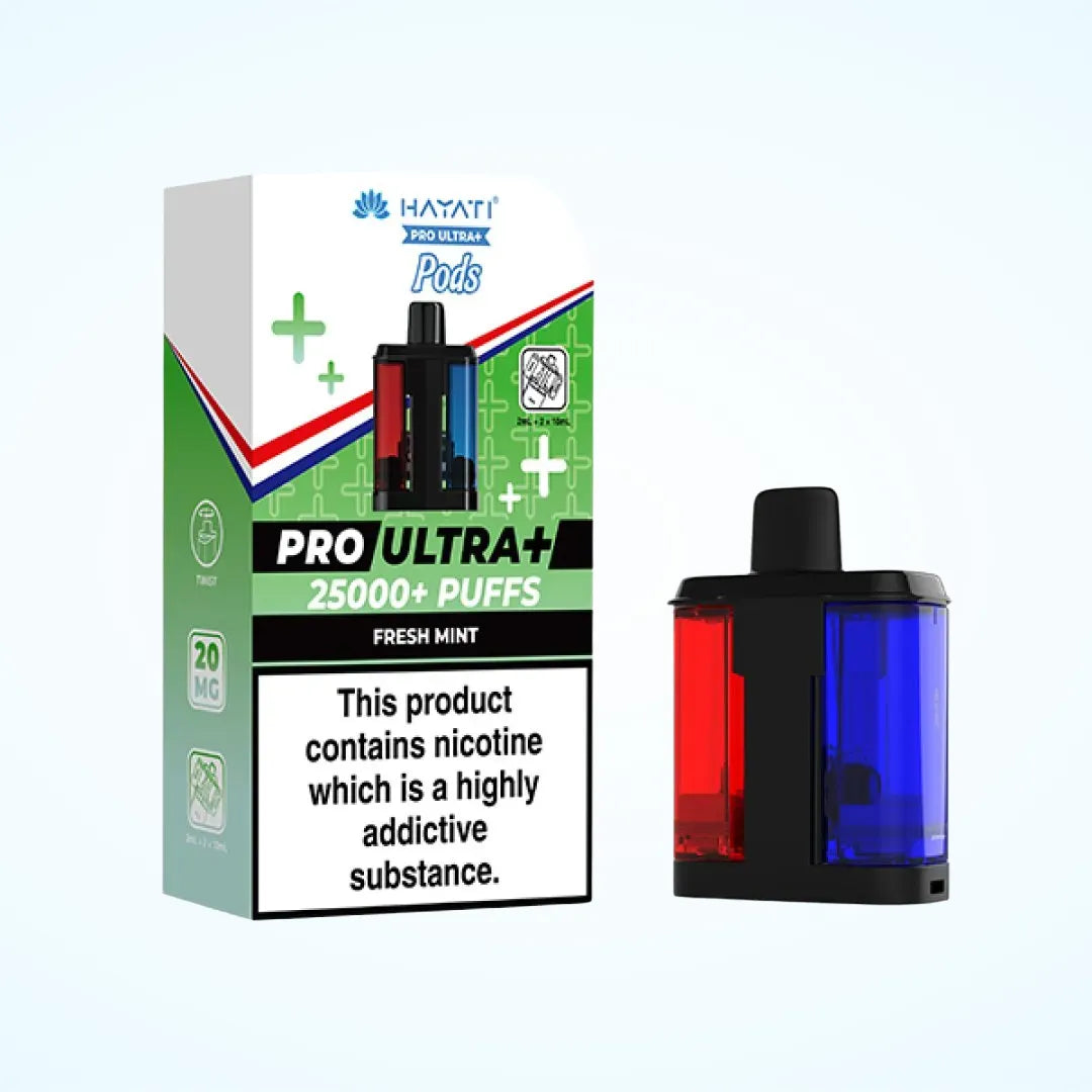 Hayati Pro Ultra Plus 25K Prefilled Refill Pods