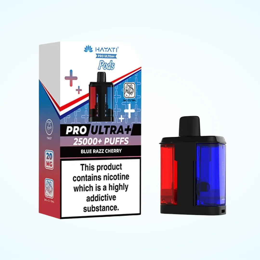 Hayati Pro Ultra Plus 25K Prefilled Refill Pods