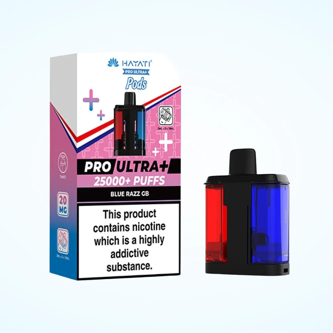 Hayati Pro Ultra Plus 25K Prefilled Refill Pods