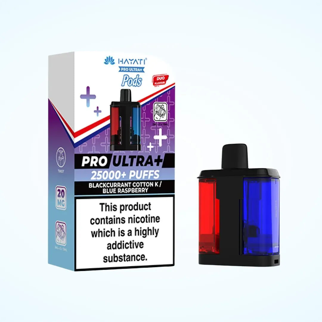 Hayati Pro Ultra Plus 25K Prefilled Refill Pods