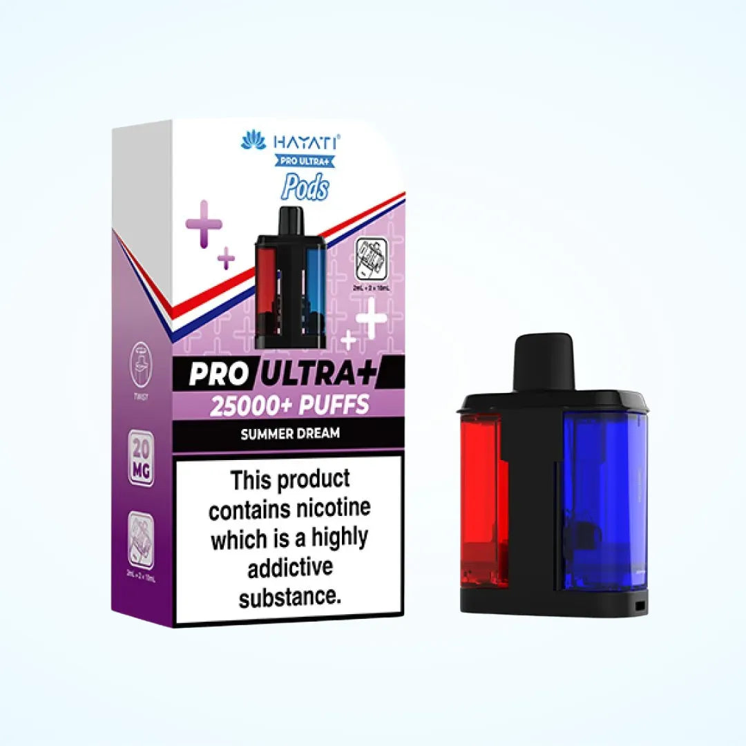 Hayati Pro Ultra Plus 25K Prefilled Refill Pods
