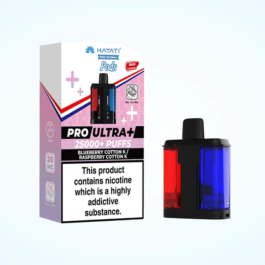 Hayati Pro Ultra Plus 25K Prefilled Refill Pods