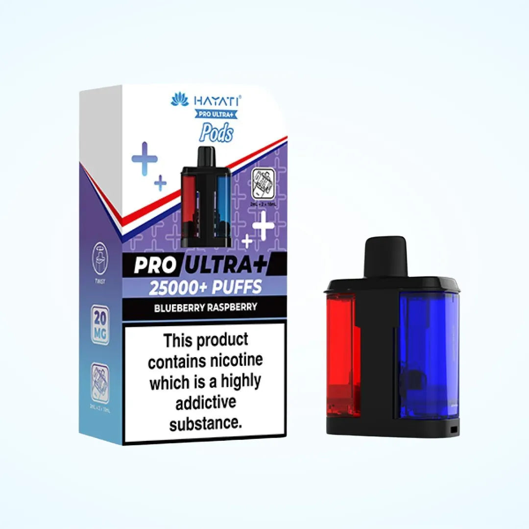 Hayati Pro Ultra Plus 25K Prefilled Refill Pods