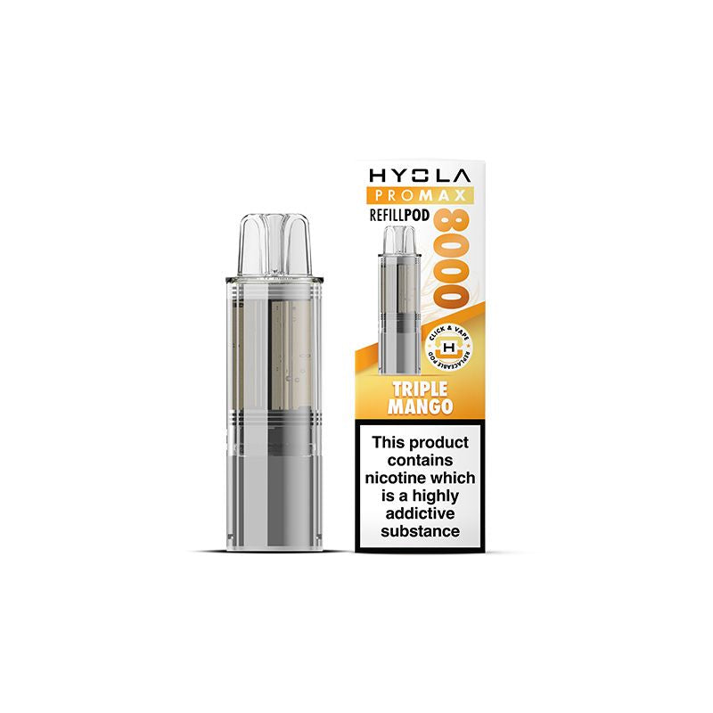 Hyola Pro Max 8000 Puffs Refillable Pods