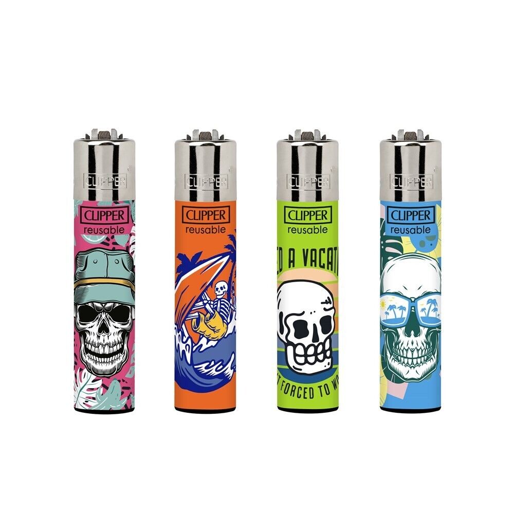 Clipper Design Lighters – Pack of 40 (Design May Vary)
