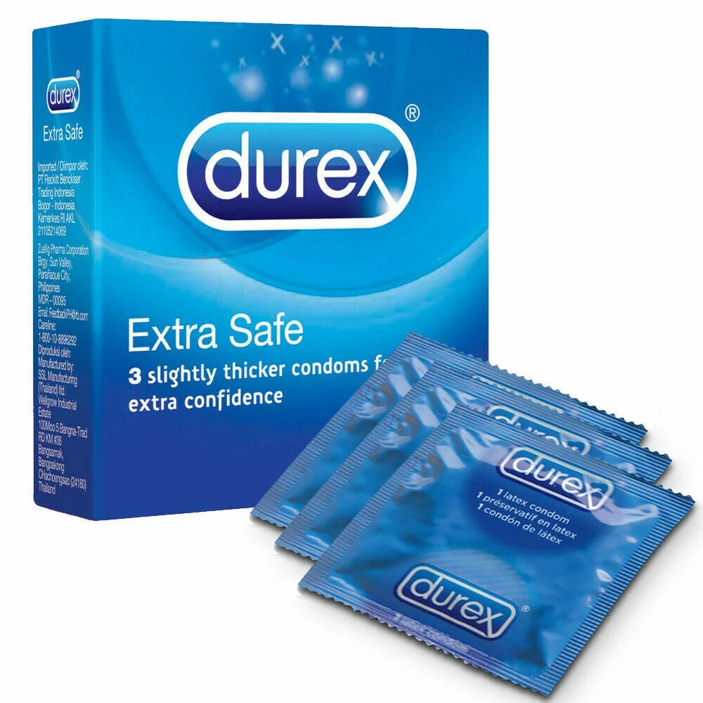 Durex Extra Safe Condoms 3’s – 12 Pack