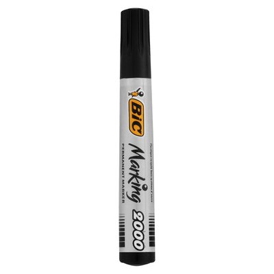 BIC Black Marker – Pack of 12