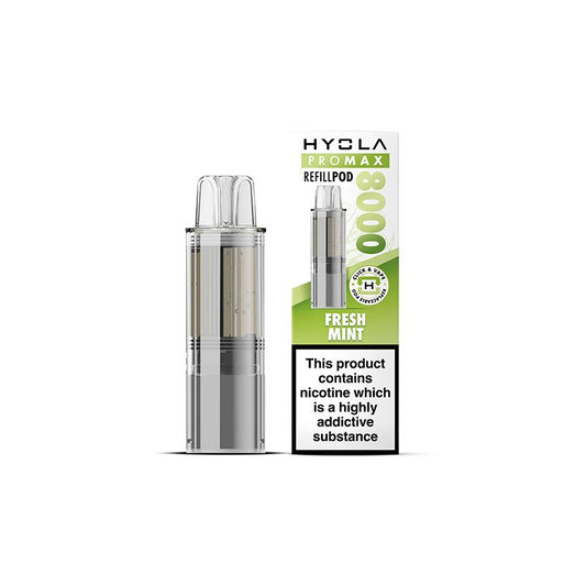 Hyola Pro Max 8000 Puffs Refillable Pods