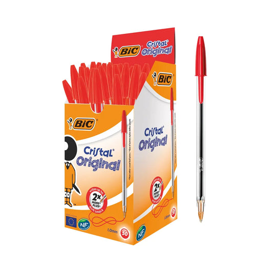 BIC Red Pens – 50 Packs