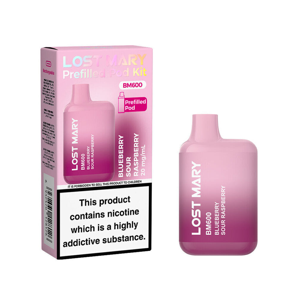 Lost Mary BM600 Prefilled Kit, 2% - 10 Packs