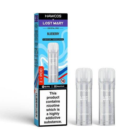 Hawcos x Lost Mary Crystal Pro 600 puffs Prefilled Pods