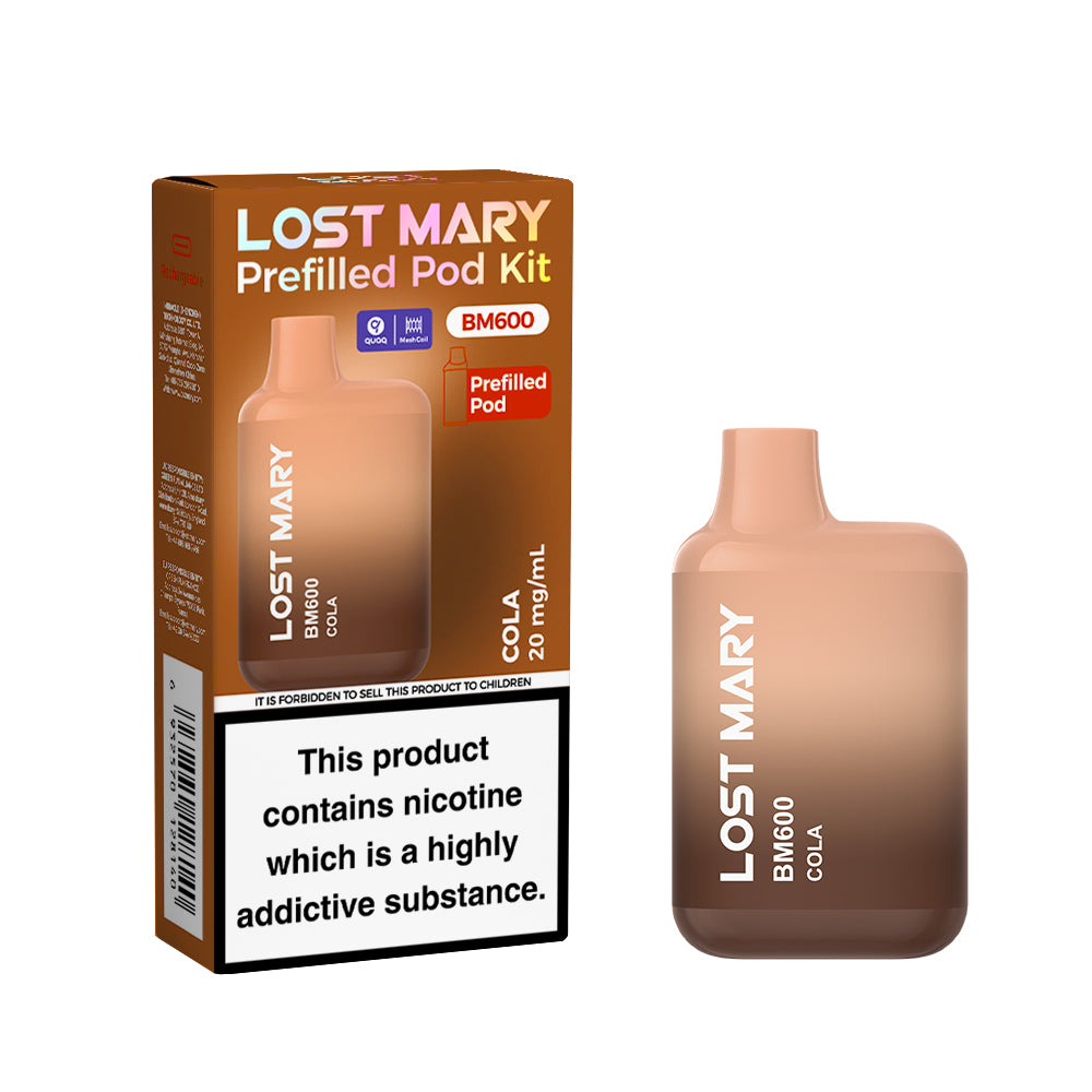 Lost Mary BM600 Prefilled Kit, 2% - 10 Packs