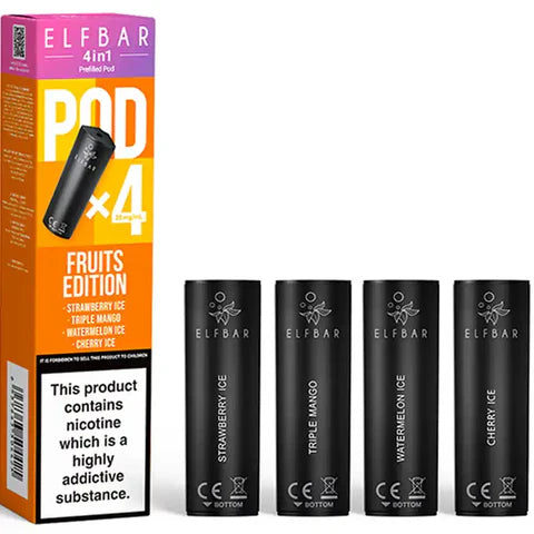 ELFBAR 4 in 1 Edition Refilled Pods
