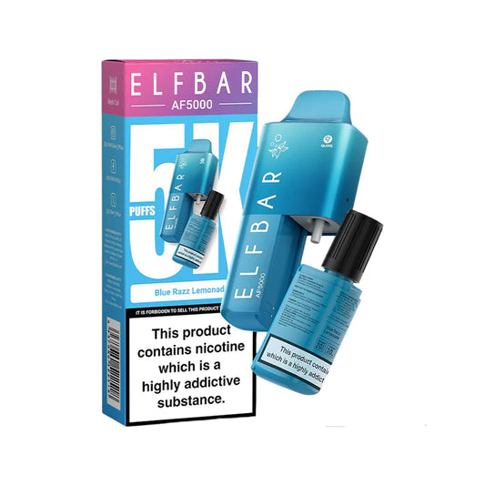 ELF BAR AF5000 Refillable Kit, 2% Nic - 5 Packs