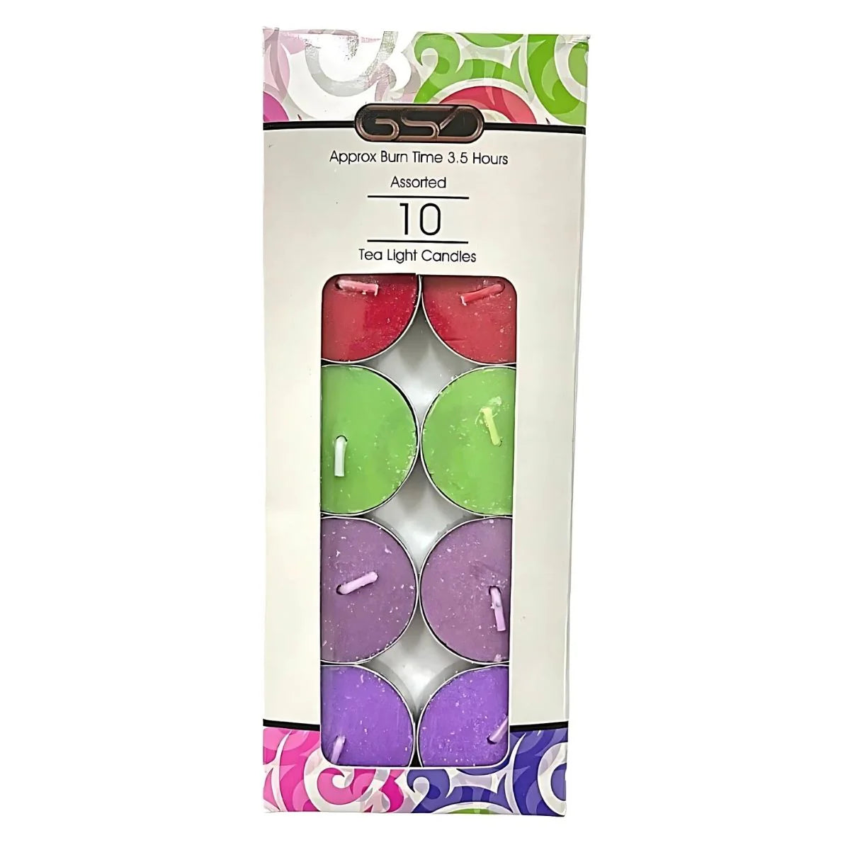 GSD Tea Light Candles – 10 Pack