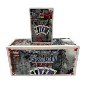 GSD Four Aces London Themed Playing Cards – 12 Pack