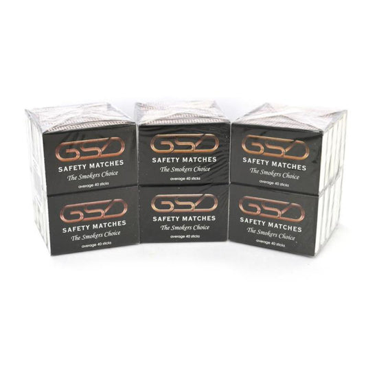 GSD Safety Matches – 100 Pack | Long-Lasting Matches for Home, Camping & Kitchen Use
