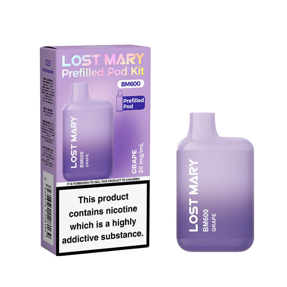 Lost Mary BM600 Prefilled Kit, 2% - 10 Packs
