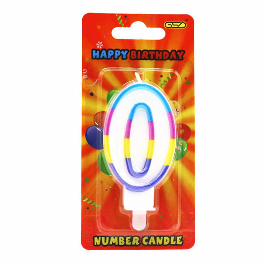 Number Candles – 6 Pack