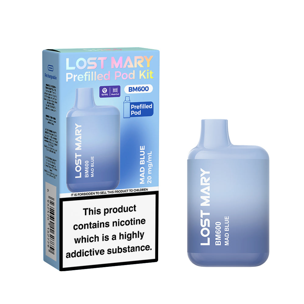 Lost Mary BM600 Prefilled Kit, 2% - 10 Packs