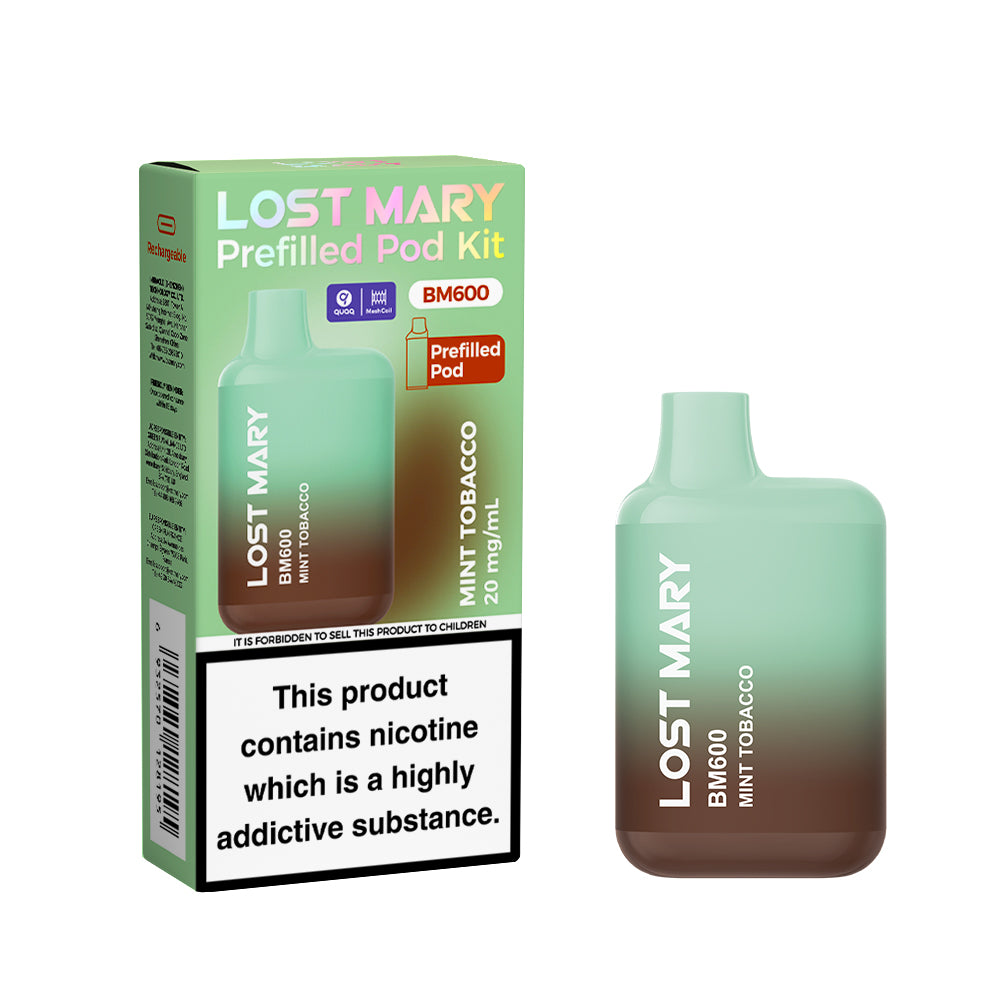 Lost Mary BM600 Prefilled Kit, 2% - 10 Packs