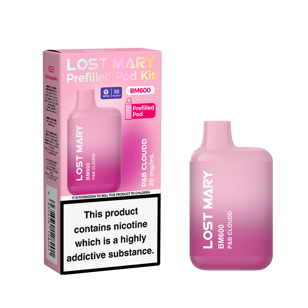 Lost Mary BM600 Prefilled Kit, 2% - 10 Packs