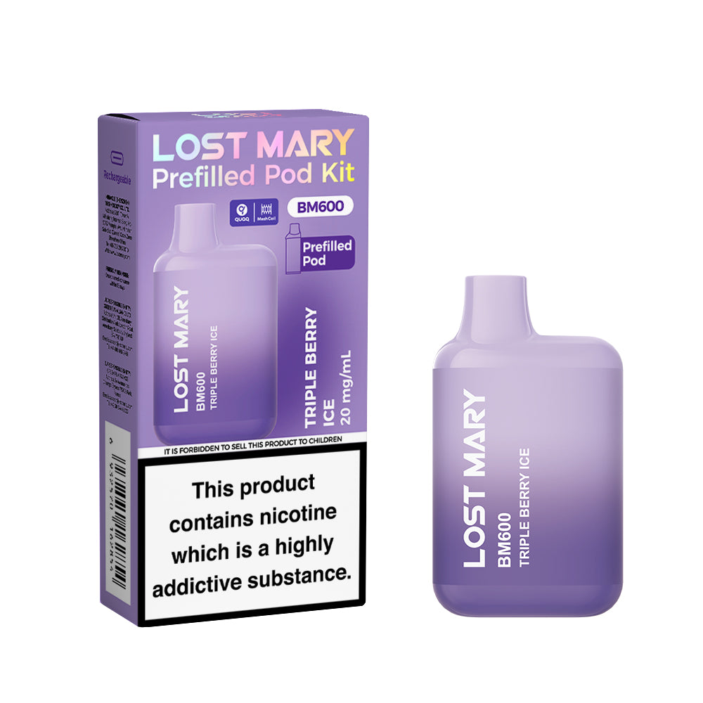 Lost Mary BM600 Prefilled Kit, 2% - 10 Packs