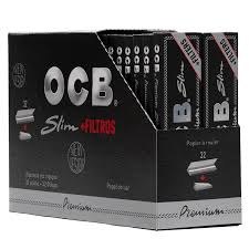 OCB Black King Size Slim + Filter (1 x 32)