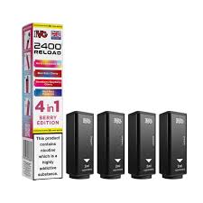 IVG 2400, 4 IN 1 Reloaded Pods 2% Nic - 5 Packs