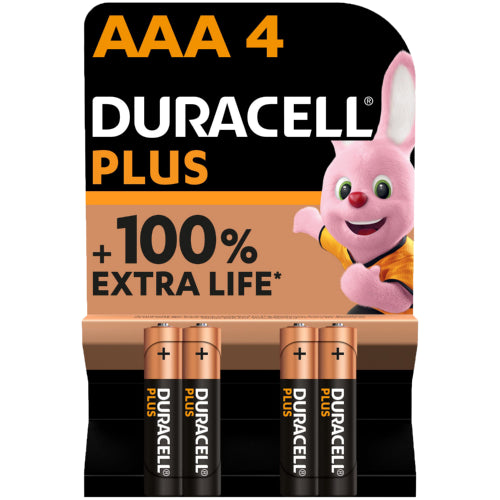 Duracell Power+ AAA Batteries – 10 Pack (10 X 4 Packs)