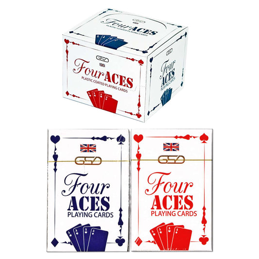 GSD Four Aces Playing Cards – Pack of 12