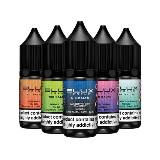 ELUX LIQ, 20MG, 2% Nic - 10 Packs
