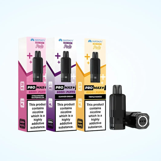 Hayati Pro Max Plus 6K Prefilled Refill Pods