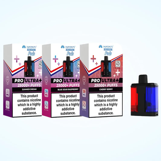 Hayati Pro Ultra Plus 25K Prefilled Refill Pods