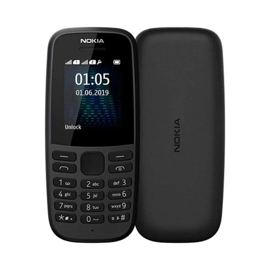 Nokia 105 Dual SIM Mobile Phone – Black