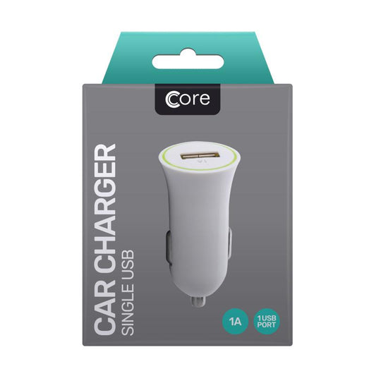 Core Single USB Car Charger – 1 Pack