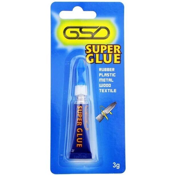 GSD 3gm Super Glue – Strong Instant Adhesive